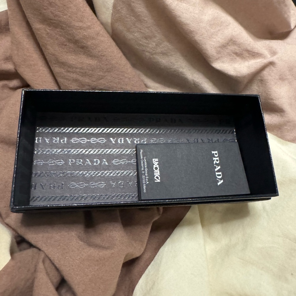 Prada glasses box